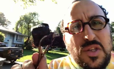 ליפא שמלצר כמעט נשרף בגלל מטען • צפו