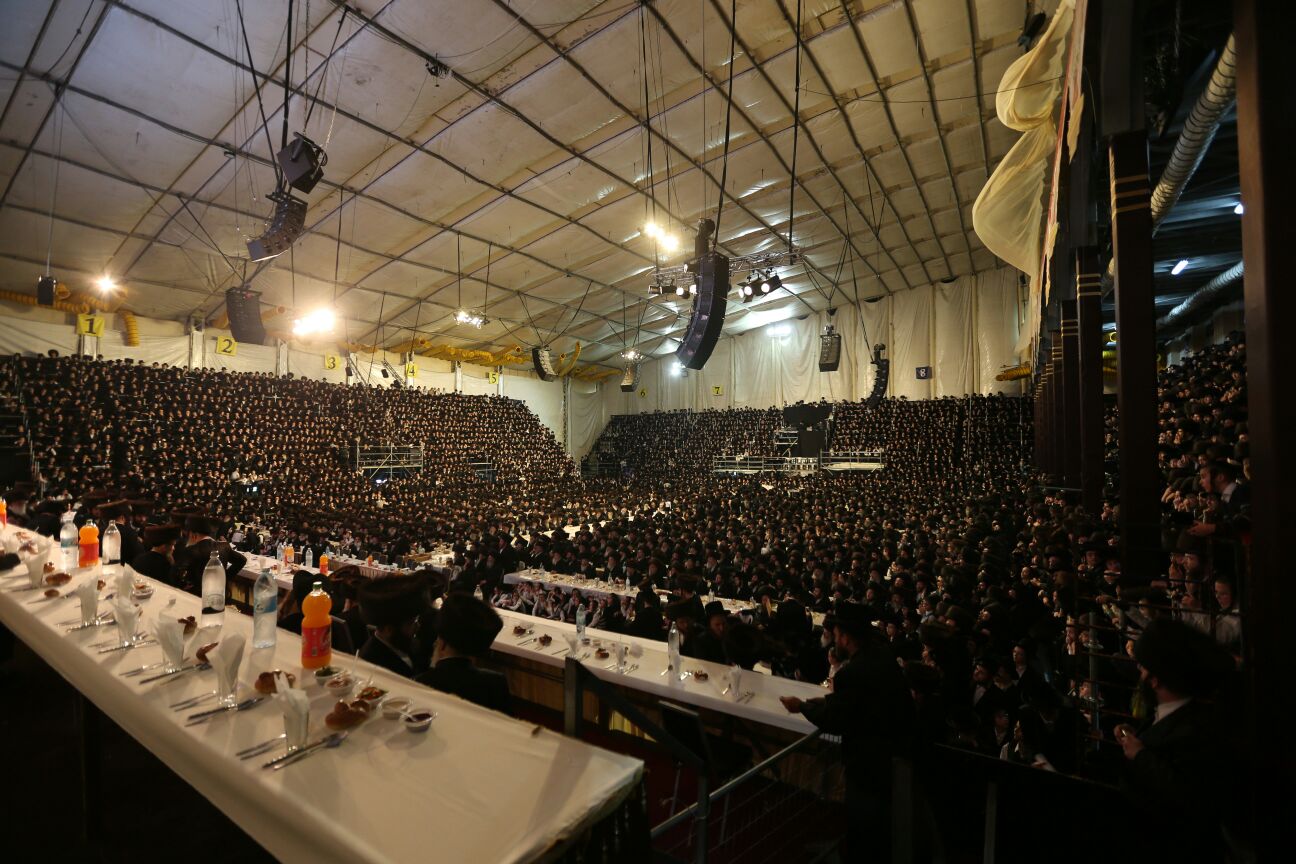 האדמו"ר מגור והגר"ש כהן השתתפו בשמחת בית בעלזא