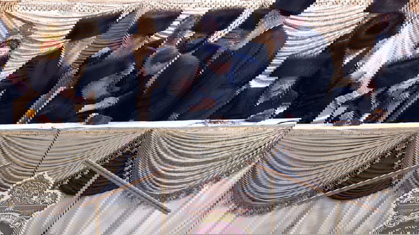 לסרי עם הרבי מבעלזא, אמש