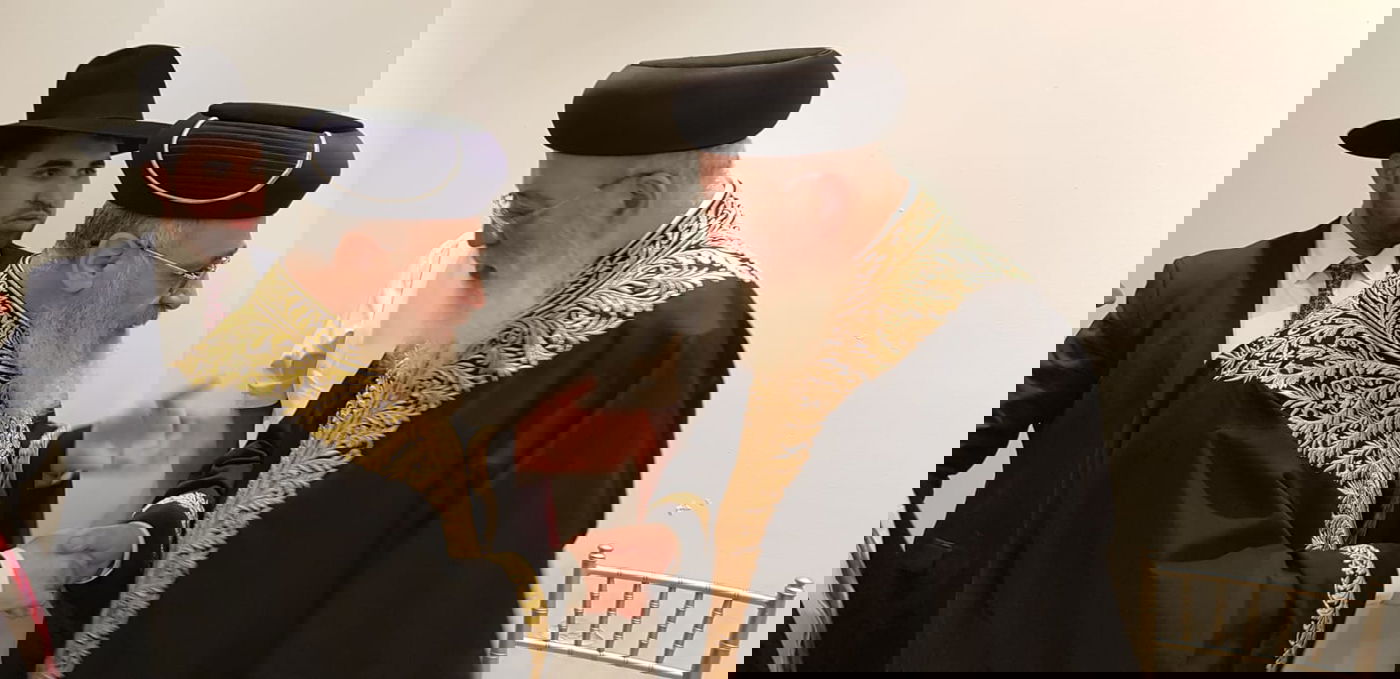 צפו: השלום הספרדי באירוסי נכדת הראשל"צ