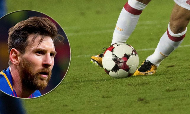 משחק כדורגל וליאו מסי