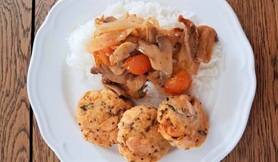 קציצות סלמון אפויות