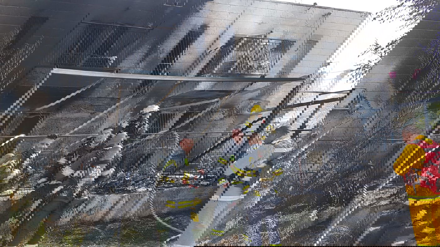 שריפה כילתה בתים בסנהדריה המורחבת