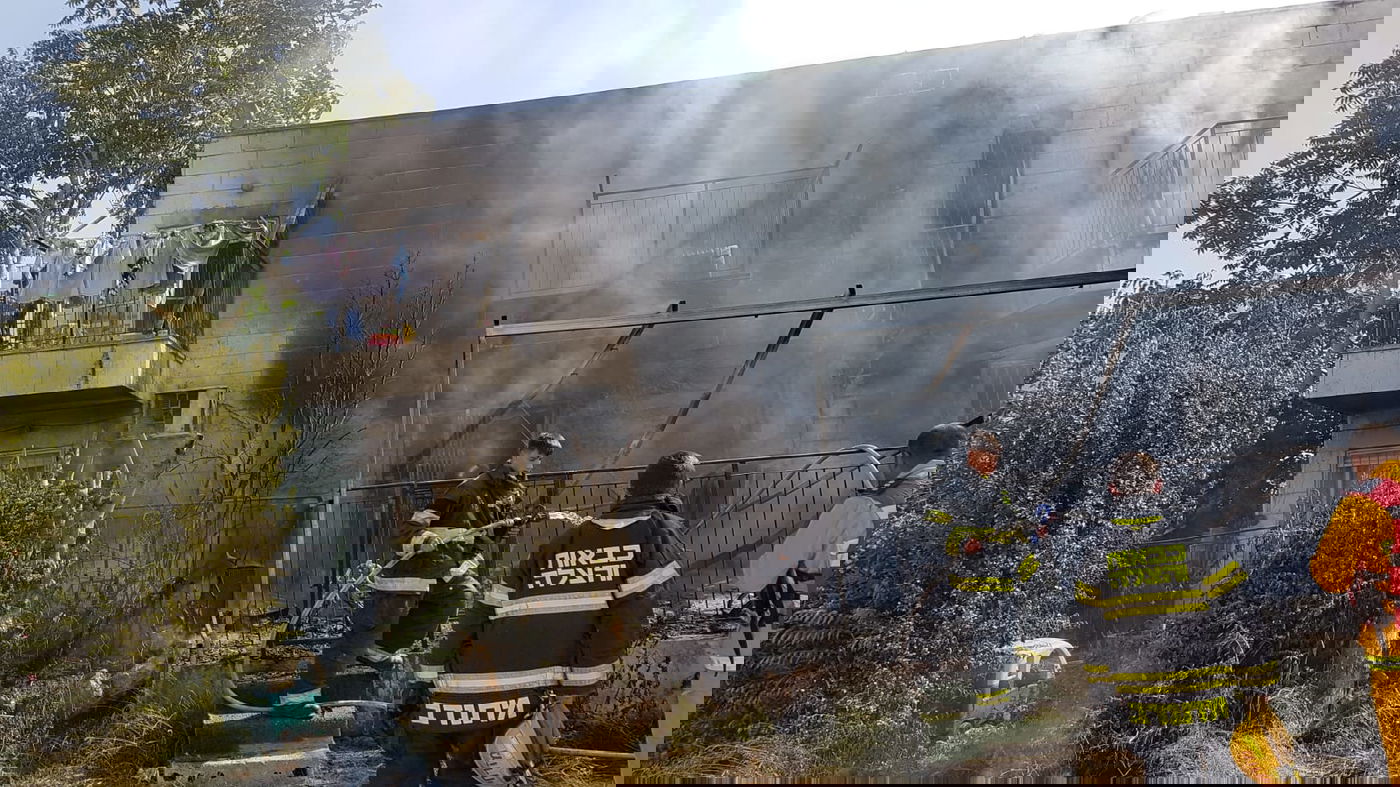 שריפה כילתה בתים בסנהדריה המורחבת