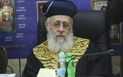 צפו: הראשון לציון פגש את הרב שחולק עליו