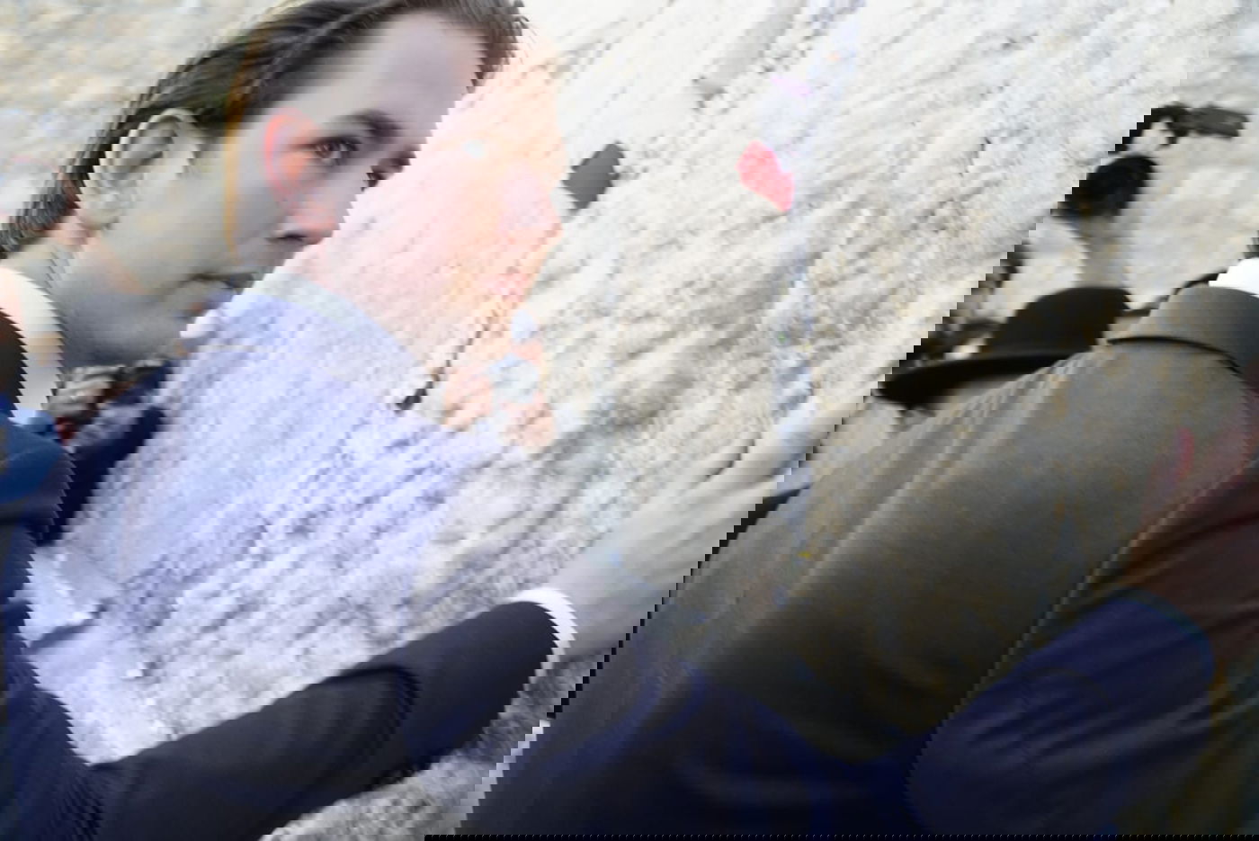 קורץ בכותל המערבי