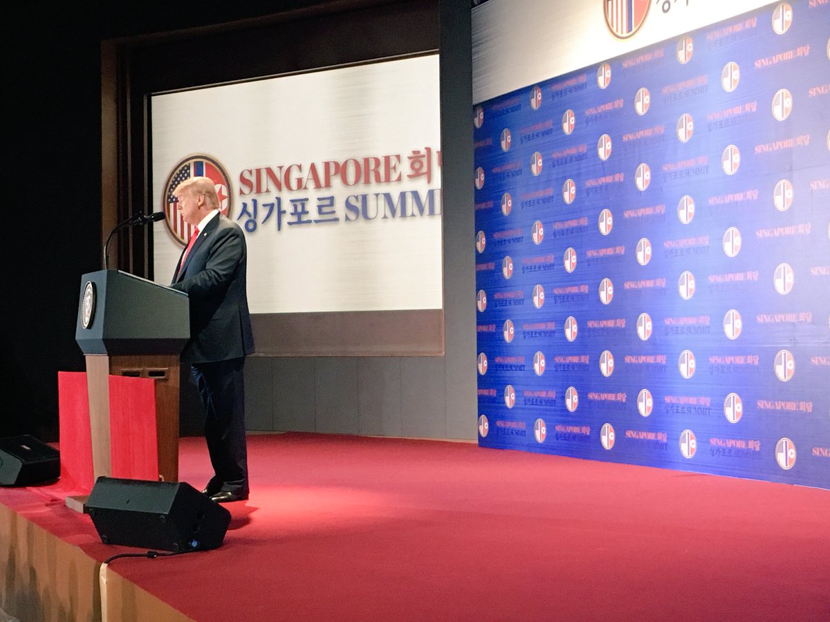 טראמפ: "קים ג'ונג און מוכשר מאוד; לא וויתרתי על כלום"