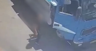 גנב רכוש ממשאית ונתפס 'על חם' מתועד