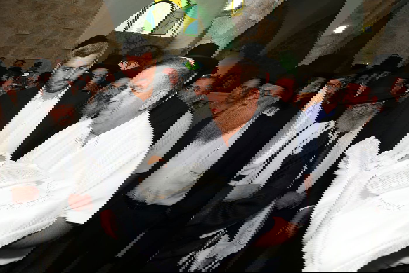 הפוליטיקאים חגגו עם יו"ר "אגודה" בצפת