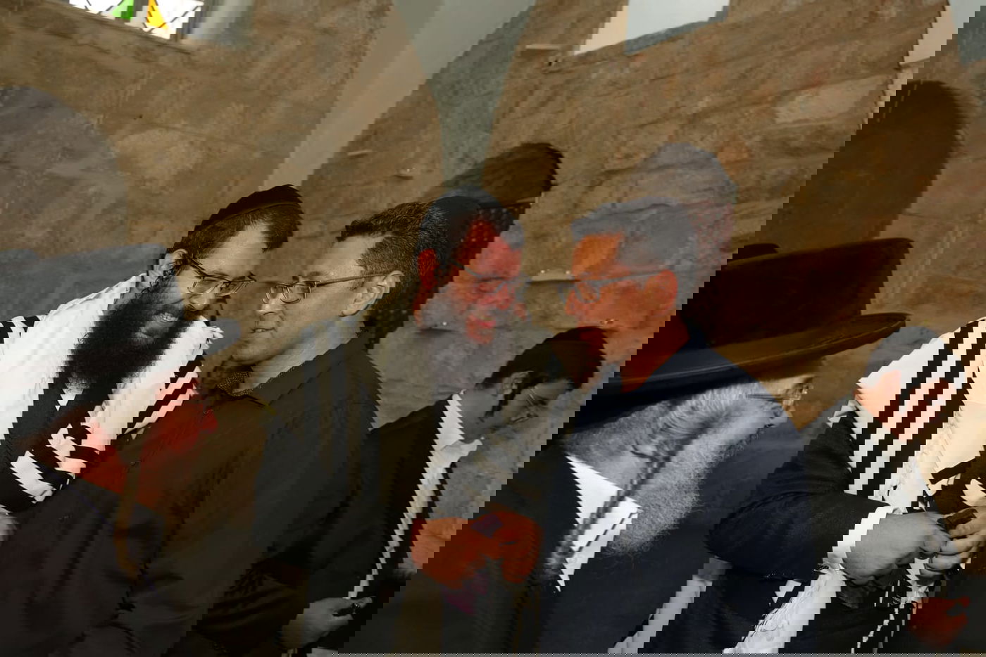 הפוליטיקאים חגגו עם יו"ר "אגודה" בצפת