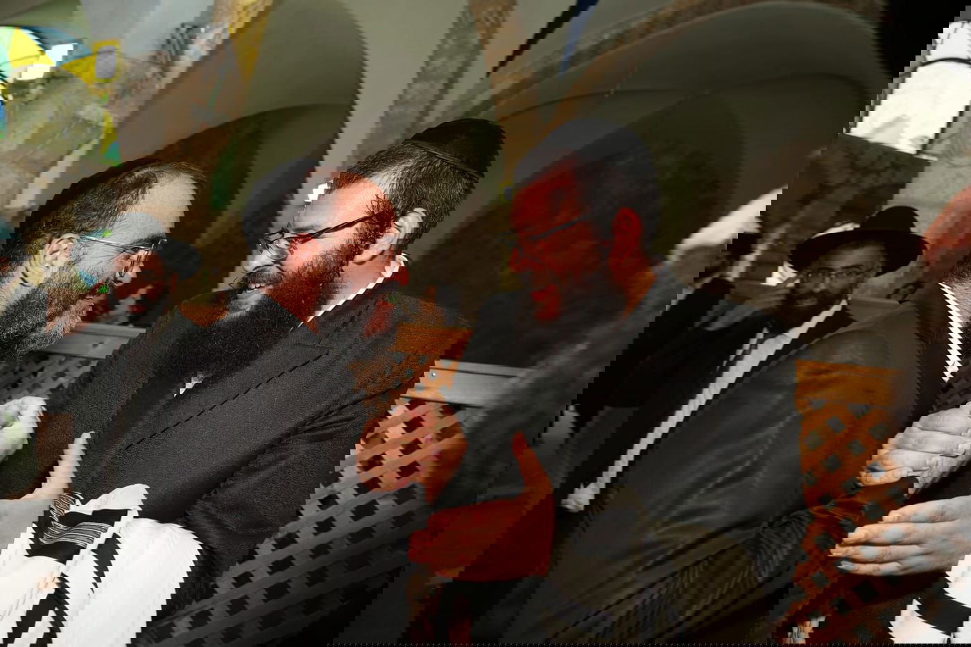 הפוליטיקאים חגגו עם יו"ר "אגודה" בצפת