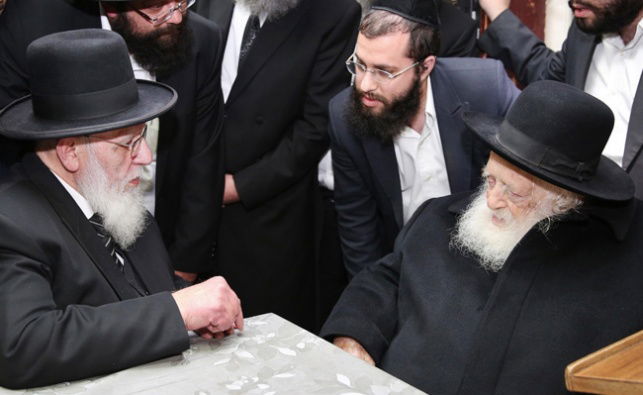 הגר"ח קנייבסקי והגר"ש כהן