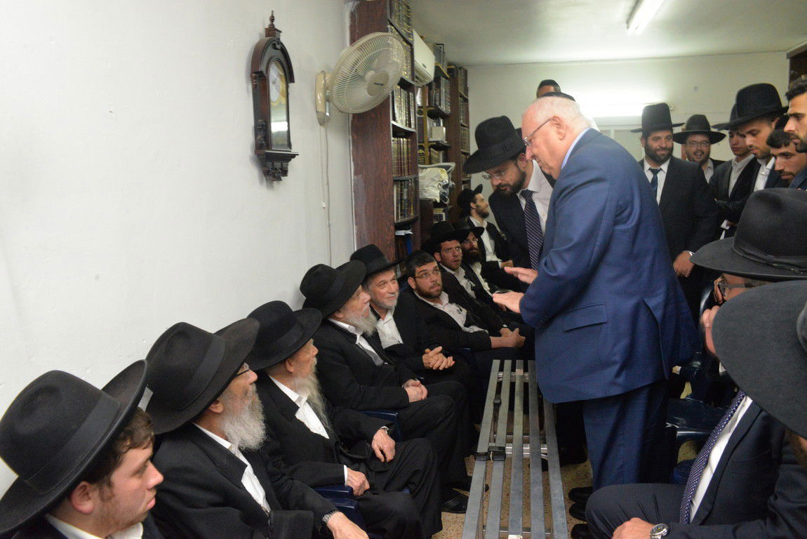 בעריש תיעד: הניחום אצל הגר"ג אדלשטיין