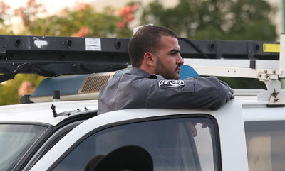 שוטר בבני ברק. אילוסטרציה