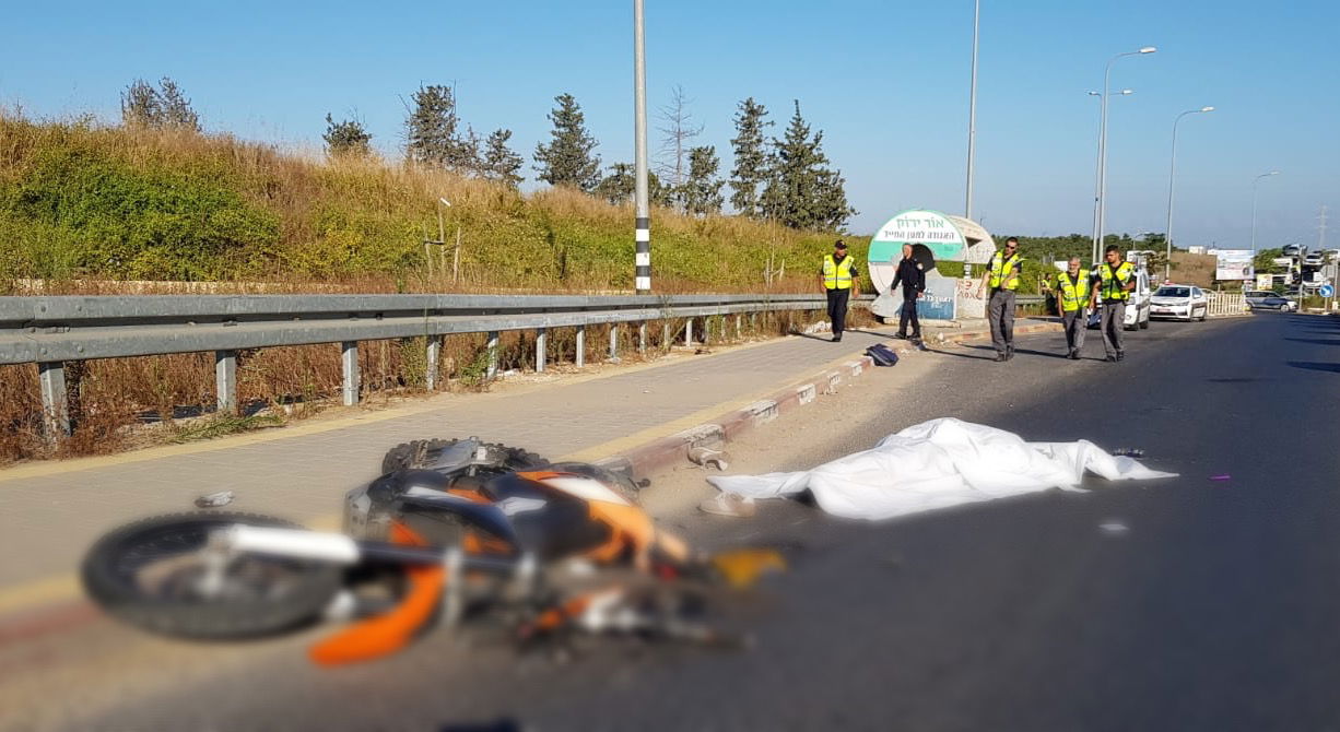 זירת התאונה