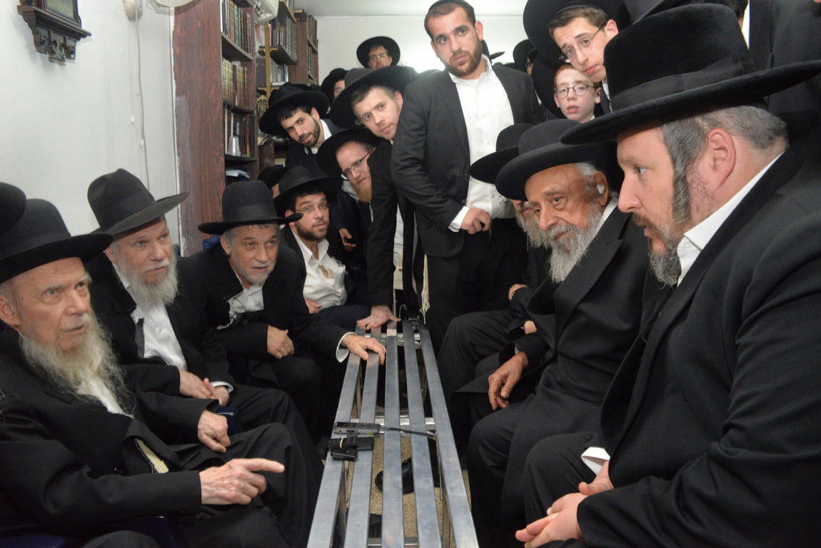 הגר"ש עמאר ודרעי ניחמו את ראש הישיבה