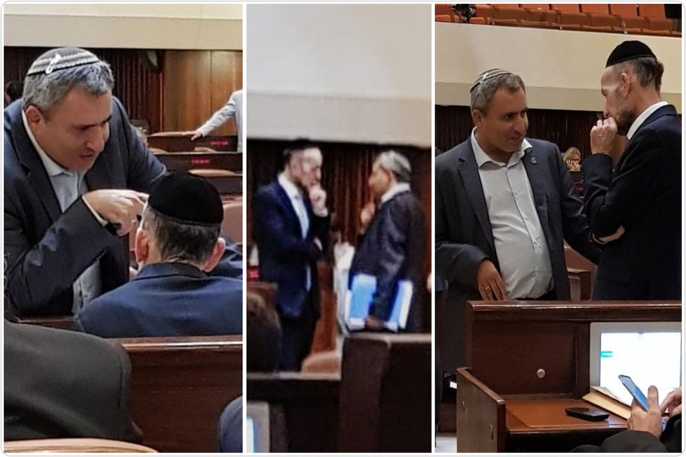 מקלב ואלקין, במליאה