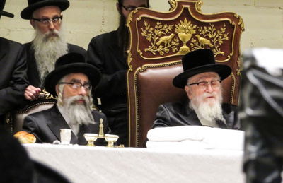 האדמו"ר מסקווירא והאדמו"ר מויז'ניץ ממונסי