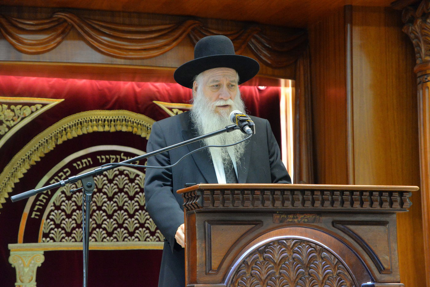 עצרת ההספד על בנו של הגר"ג אדלשטיין • תיעוד