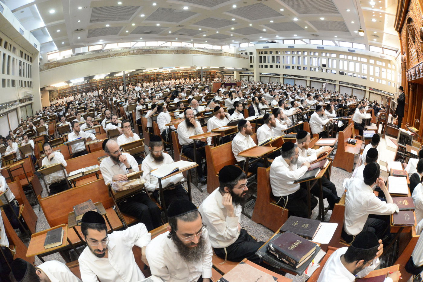 עצרת ההספד על בנו של הגר"ג אדלשטיין • תיעוד