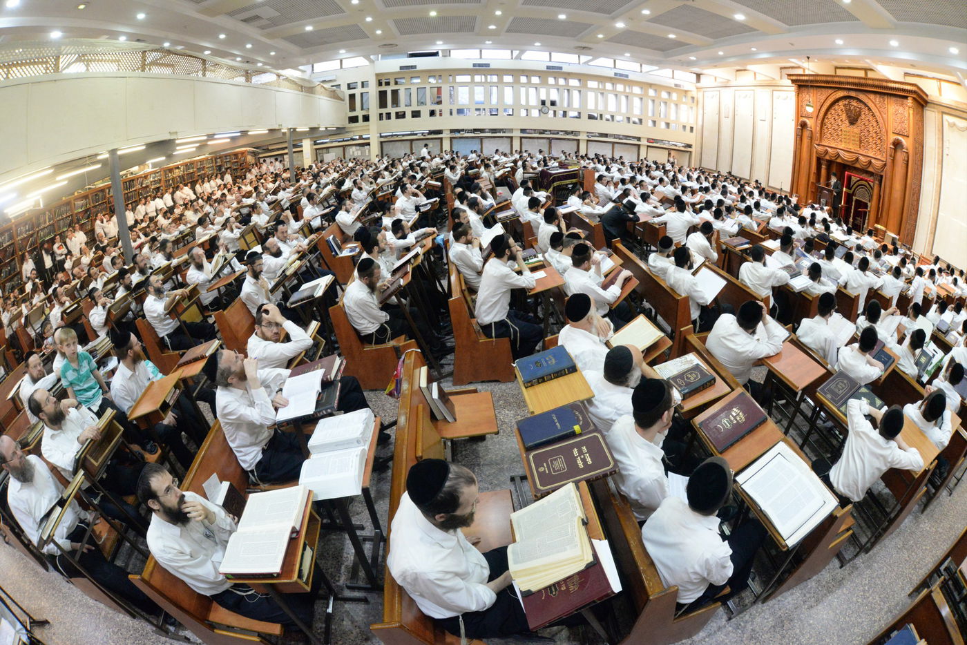 עצרת ההספד על בנו של הגר"ג אדלשטיין • תיעוד