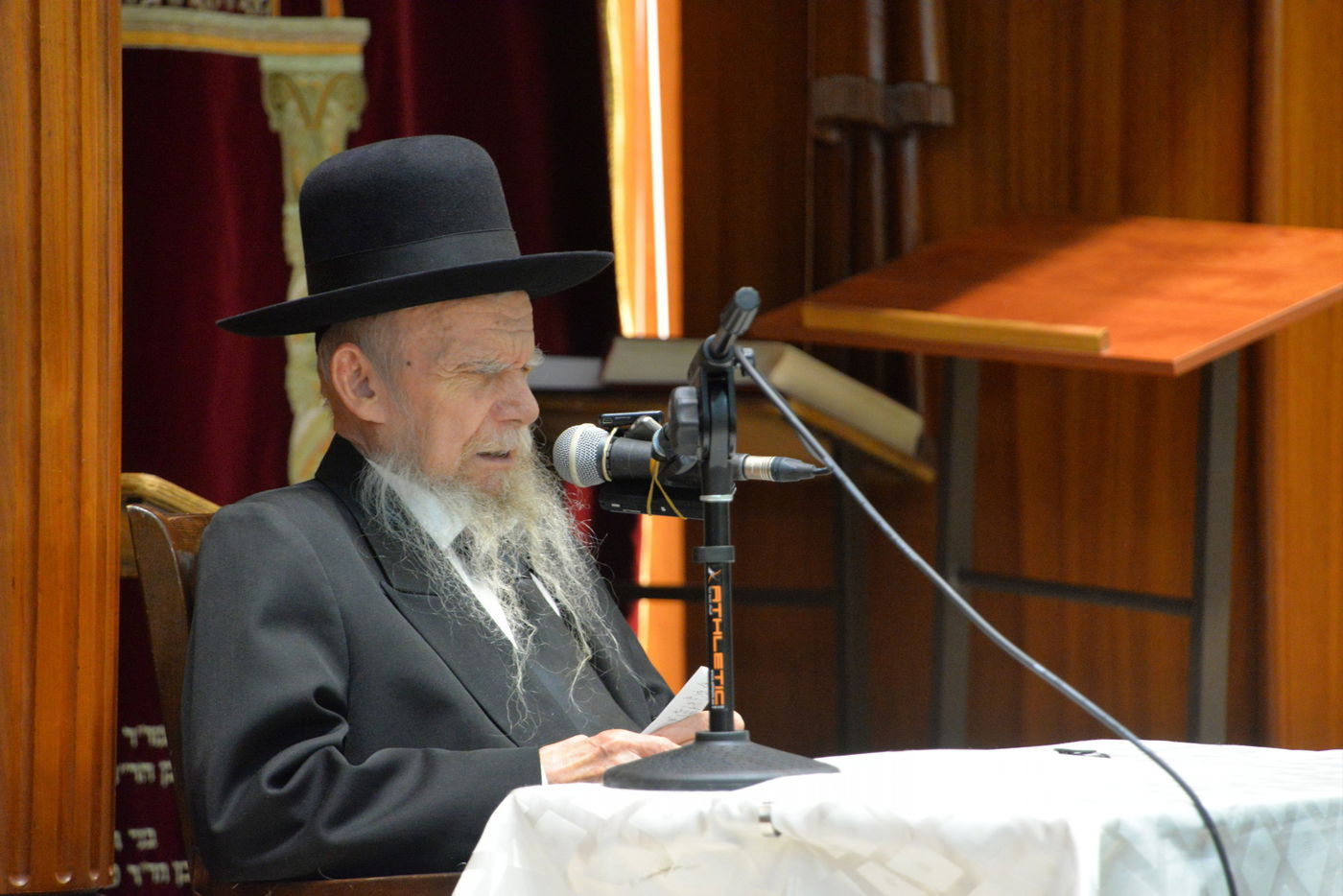 עצרת ההספד על בנו של הגר"ג אדלשטיין • תיעוד