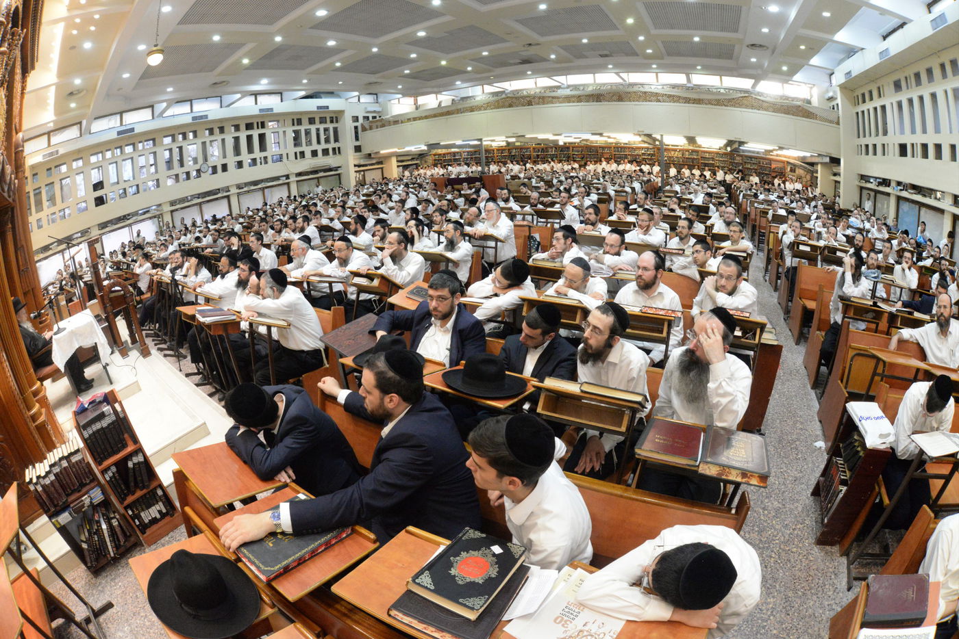 עצרת ההספד על בנו של הגר"ג אדלשטיין • תיעוד