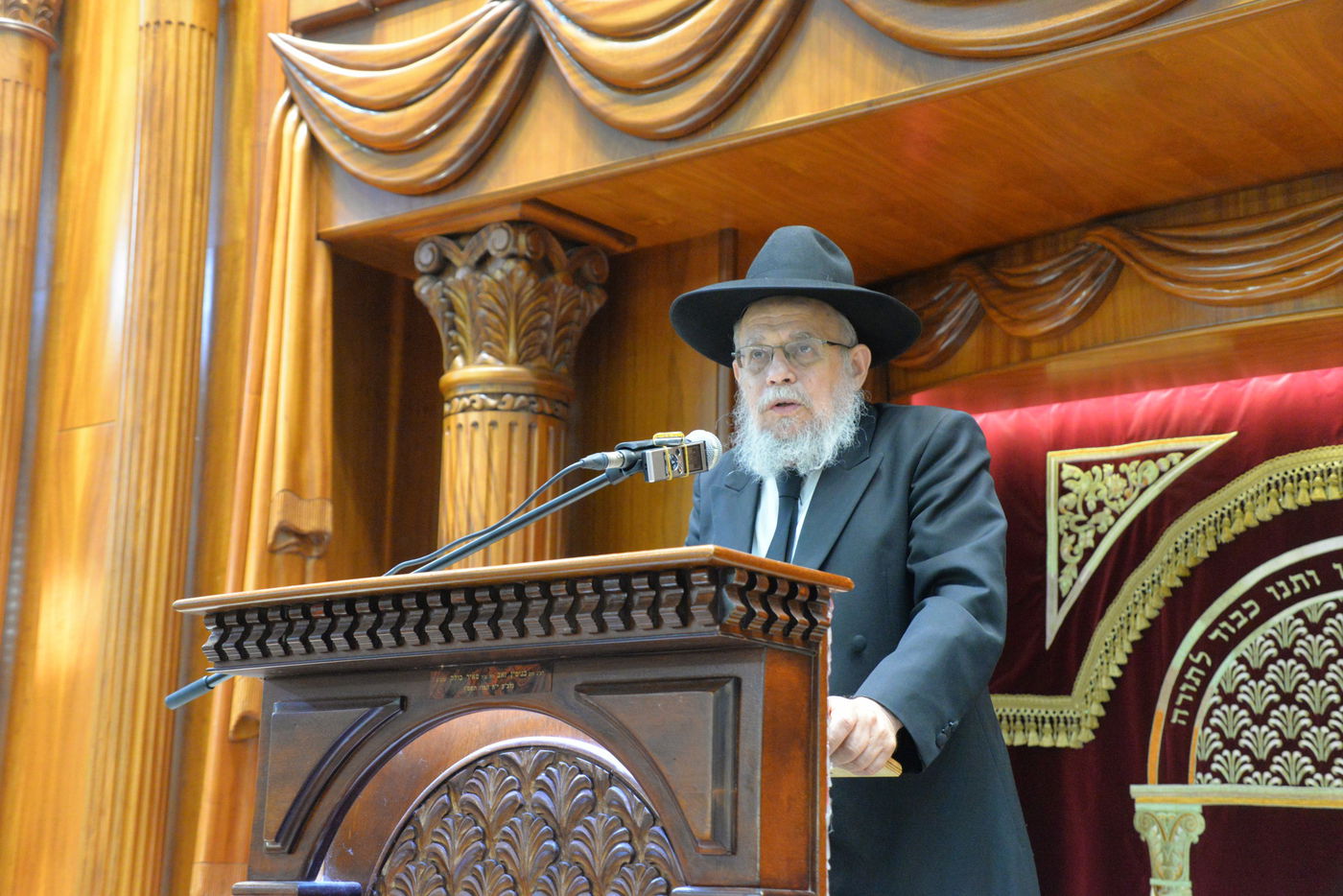 עצרת ההספד על בנו של הגר"ג אדלשטיין • תיעוד