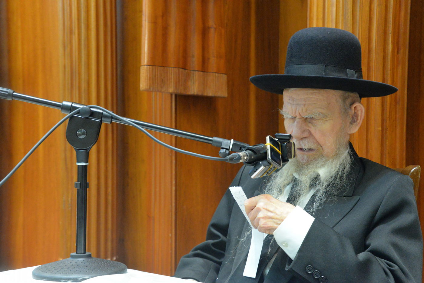 עצרת ההספד על בנו של הגר"ג אדלשטיין • תיעוד