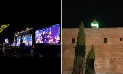 הרב יצחק דוד גרוסמן מול המואזין, מי ניצח? • צפו