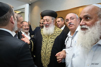 חנוכת מקווה חדש ומשרדים חדשים למועצה הדתית בלוד.