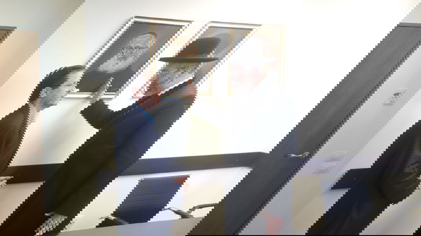 הגר"ד לאו נפגש עם עם יו"ר הסוכנות החדש
