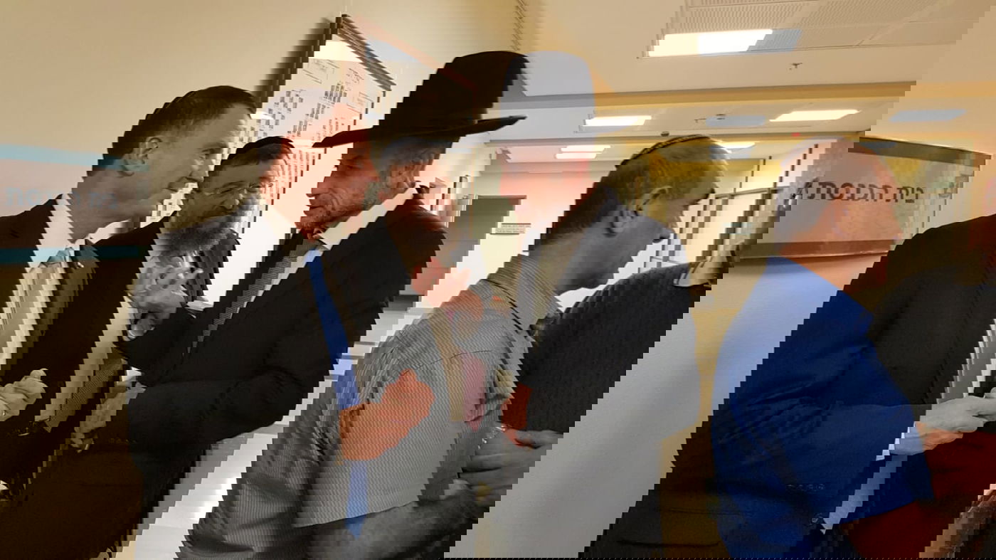 ח"כ מקלב עם יו"ר הכנסת, השבוע