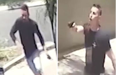 המחבל בזירת הפיגוע