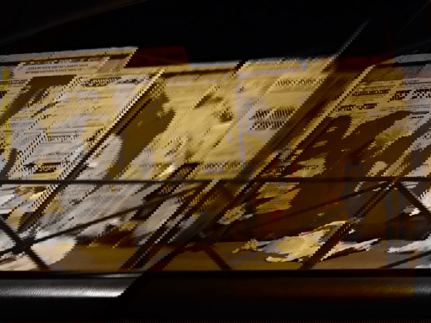 מודעות העצרת נקרעו, הלילה בירושלים