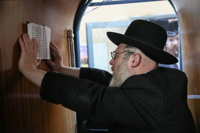 בציון הרשב"י: עצרת תפילה לביטול חוק הגיוס • צפו