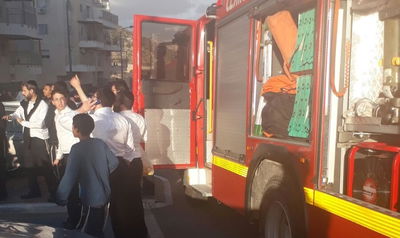 הקראוון שניזוק