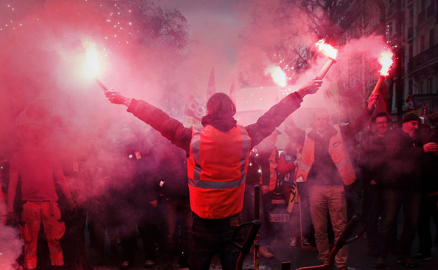 הפגנות בצרפת. ארכיון
