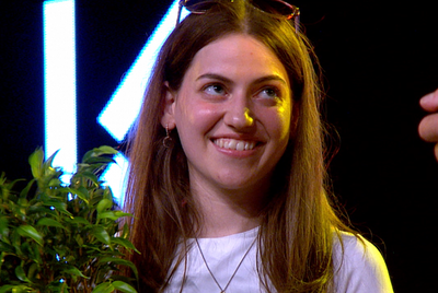 רייזי, בעת קבלת הפרס