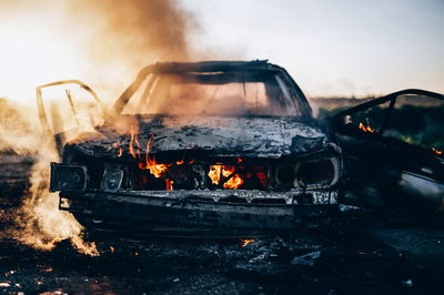 המתנדב זיהה רכב בוער ובתוכו גופת אדם