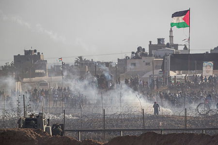 המהומות בגבול עזה
