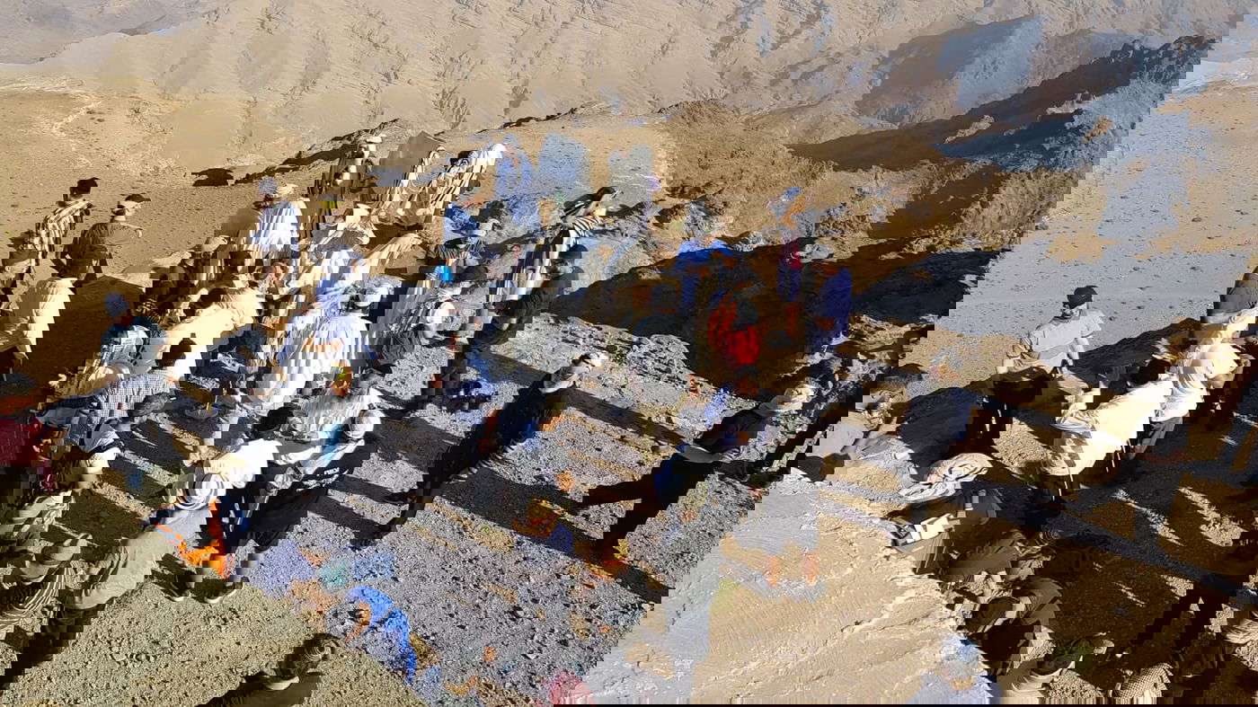 תיעוד: חרדים מחופשים לערבים בלב ירדן