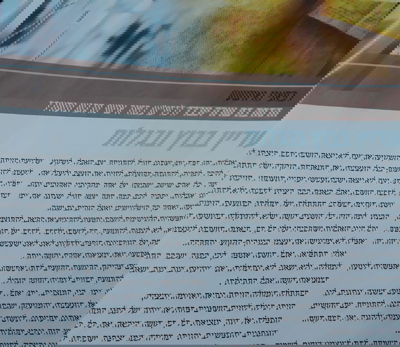 הטור האחרון של הדסה ע"ה