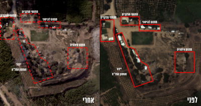 התקיפה בבית לאהיא, לפני ואחרי