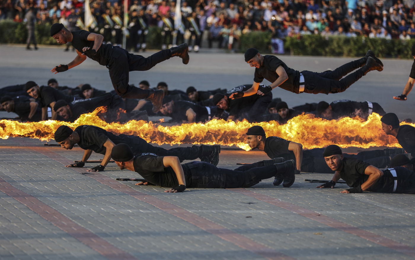 תיעוד: כישורי כוחות הביטחון של חמאס