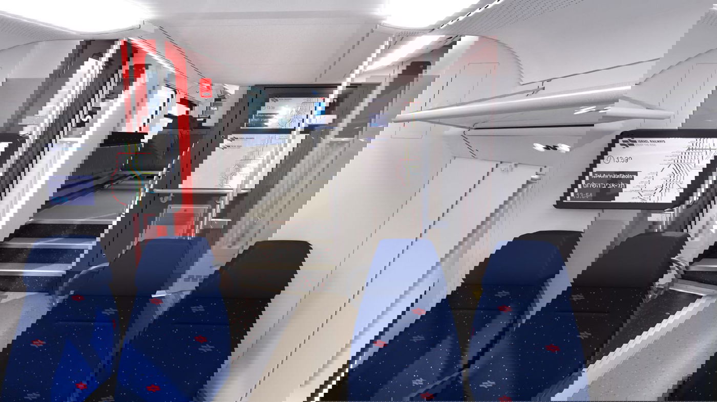 כך ייראו הרכבות החשמליות החדשות • צפו