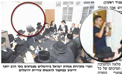 גלהר ב'המבשר', והצנזורה ב'המודיע'