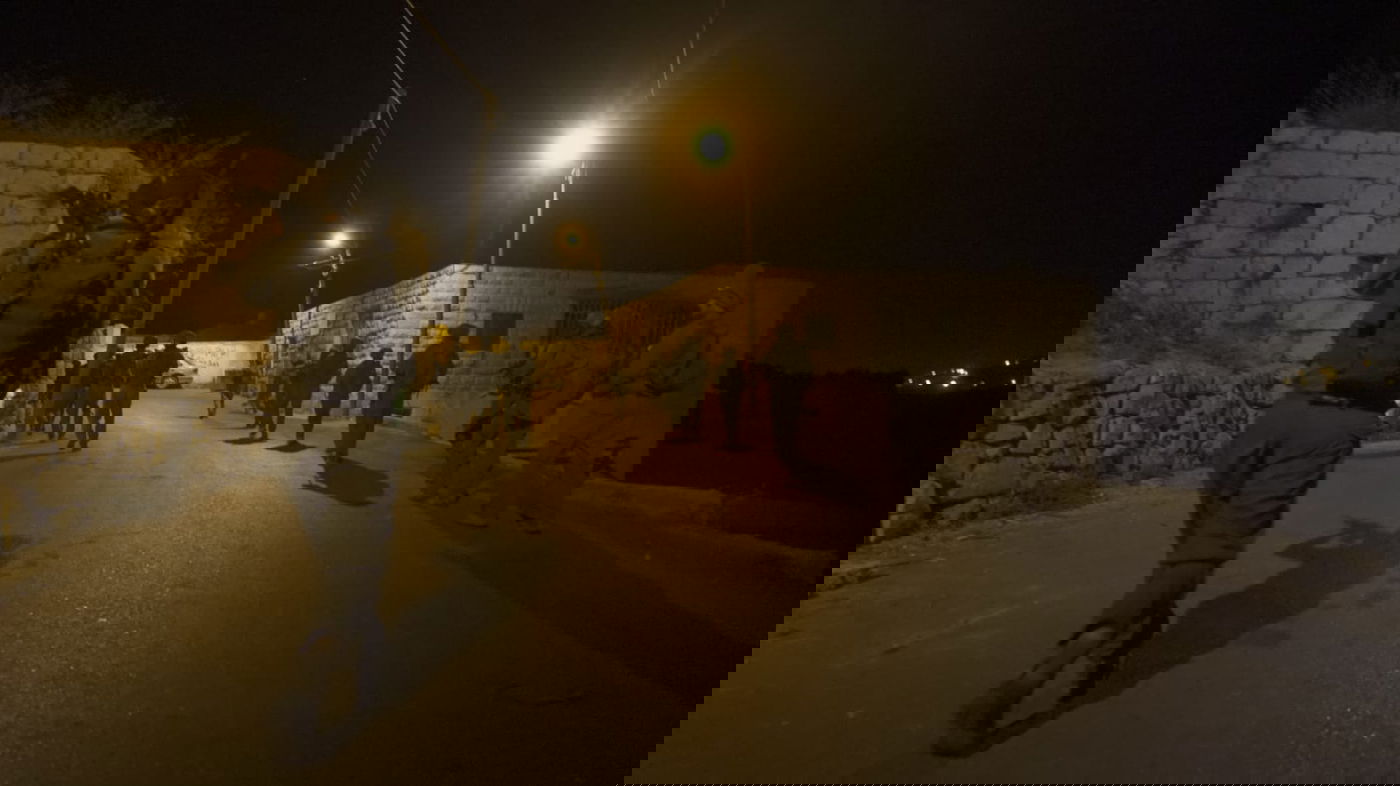 כוחות הביטחון פעלו הלילה בכפר ממנו הגיע המחבל לאדם