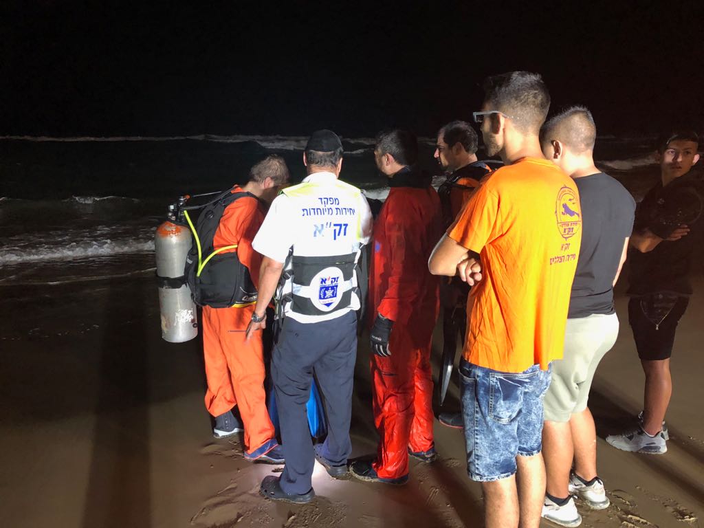 בת ים: צוללנים מחפשים אחר בחורה שלא יצאה מהמים