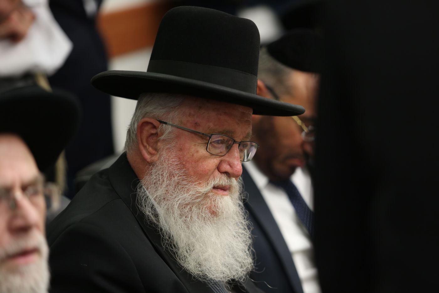 תיעוד מיוחד: הגר"ד לאו נכנס לתפקיד נשיא בית הדין